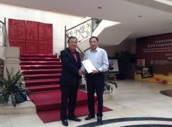 新加坡中国协会北京考察团拜访中国国家贸易促进委员会