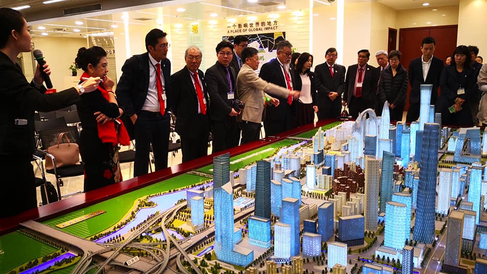 新加坡中国协会北京考察团拜访中国国家贸易促进委员会